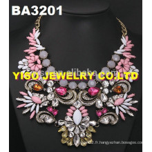 Collier de mode et costume rhinestone